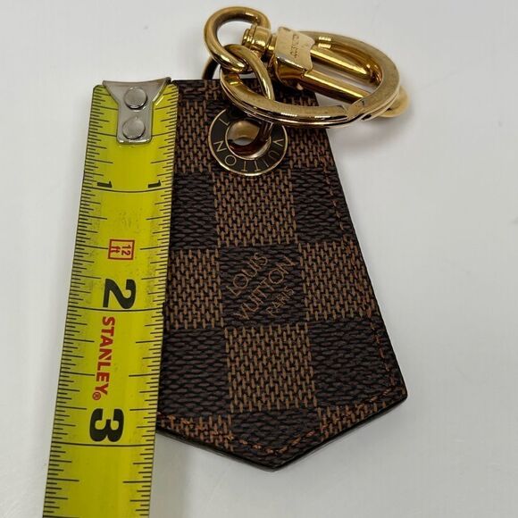 Authentic Louis Vuitton Keychain Petite Malle Coated Canvas - Picture 3 of 8